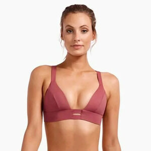 Vitamin A EcoLux Neutra Bralette, havana rose